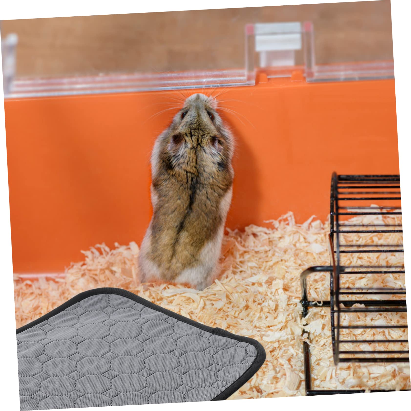 Wasbare hamsterkooimat - urineblad, herbruikbare basis Wasbare hamsterkooimat - urineblad, herbruikbare basis
