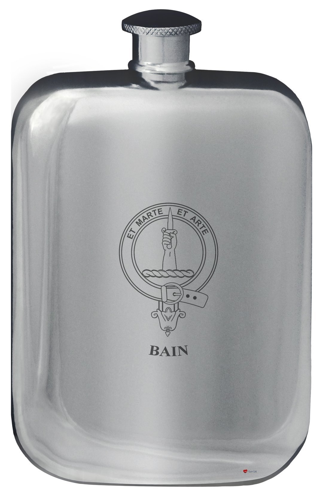 Flasque de poche de hanche en étain 6 oz pour vos randonnées et voyages