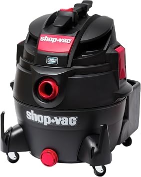 Shop-Vac 5801611 Wet Dry Vac with SVX2 Motor Technology, 16 Gallon, 2-1/2 Inch x 8 Foot Lock-On Hose, 150 CFM, 1-Pack , Black