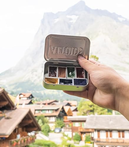 Miniatura 9 de Kit de acuarela natural  Respetuoso con el medio ambiente  Grado profesional  7 colores