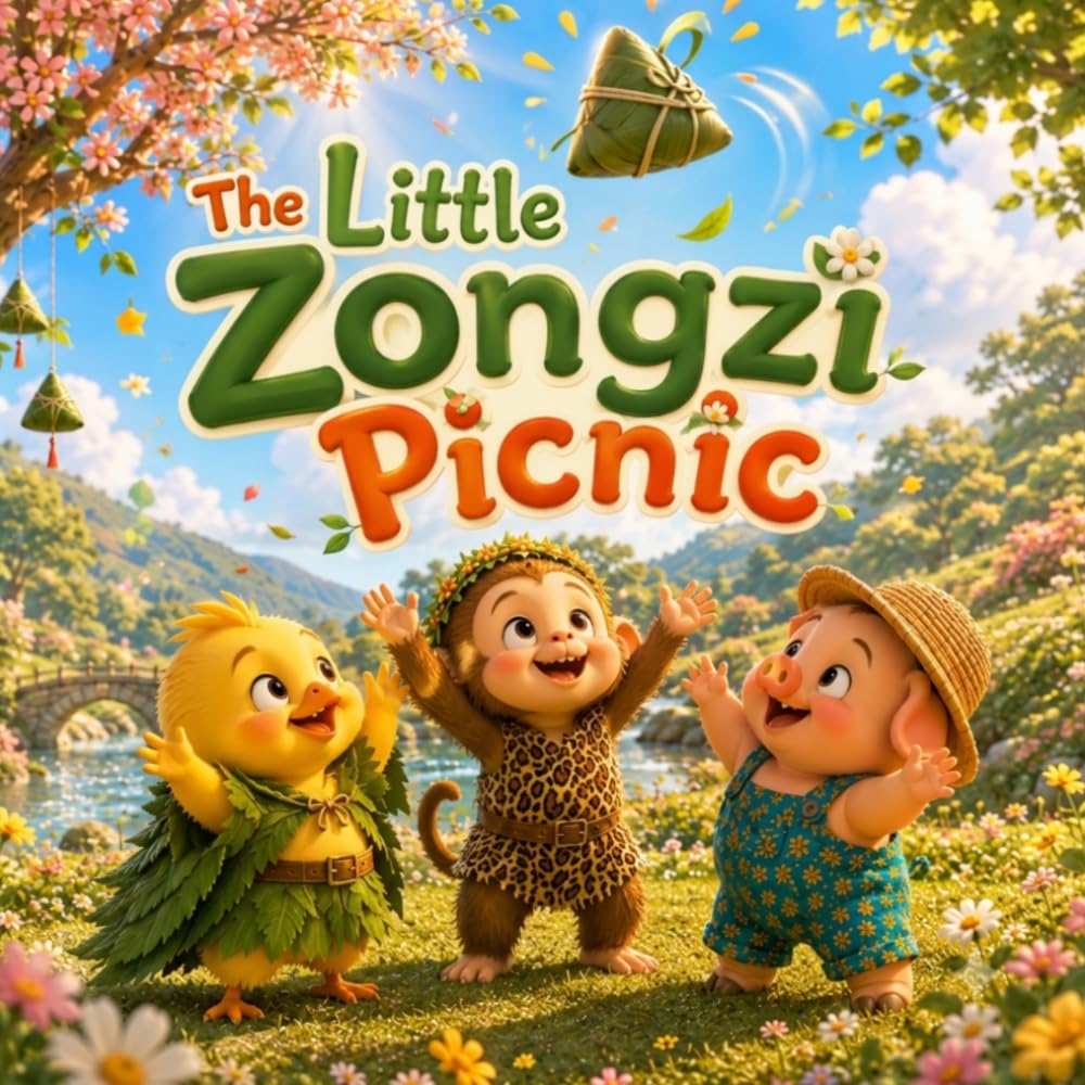 The Little Zongzi Picnic: A Sweet Dragon Boat Festival Story About Friendship, Sharing, and Chinese Culture (Libby, Gobo, & Milo in Happy Valley)