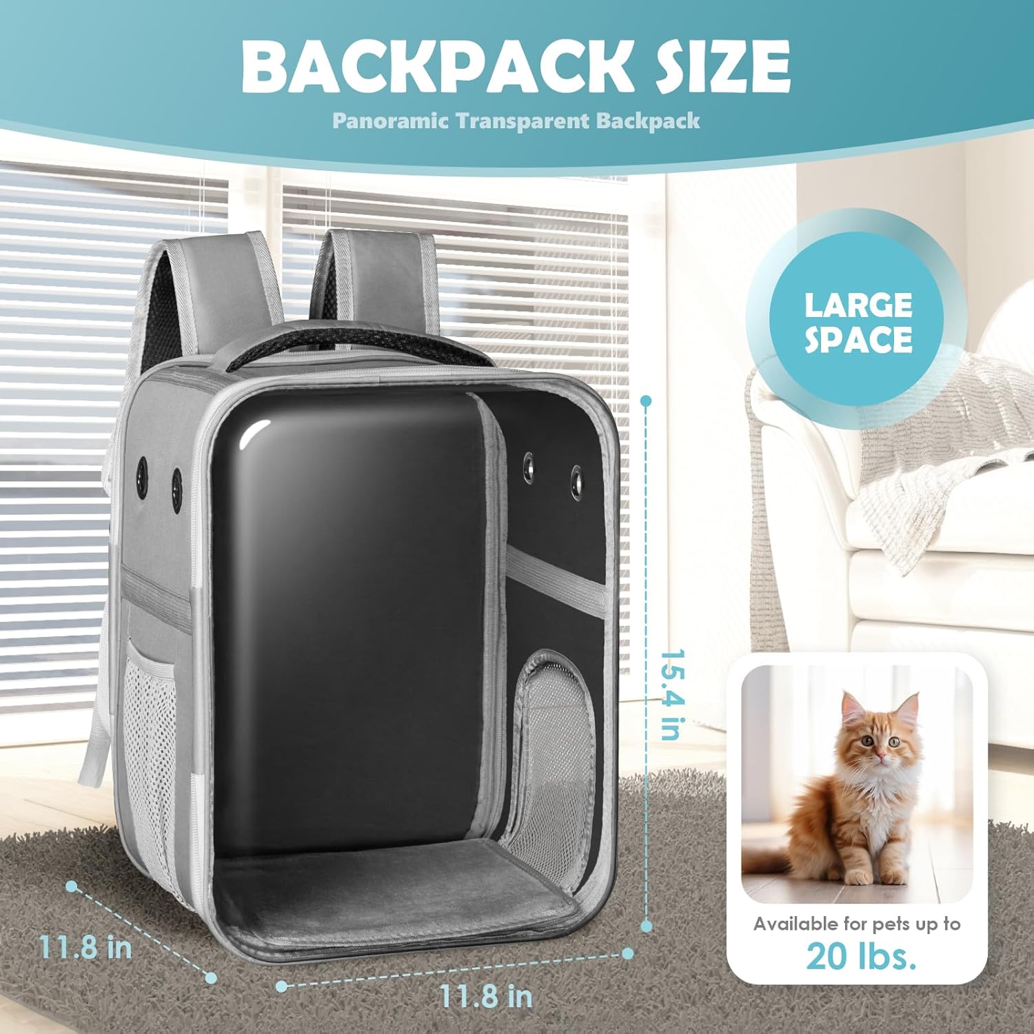Explore with Your Furry Friend: The Ultimate Space Capsule Cat Backpack Review!