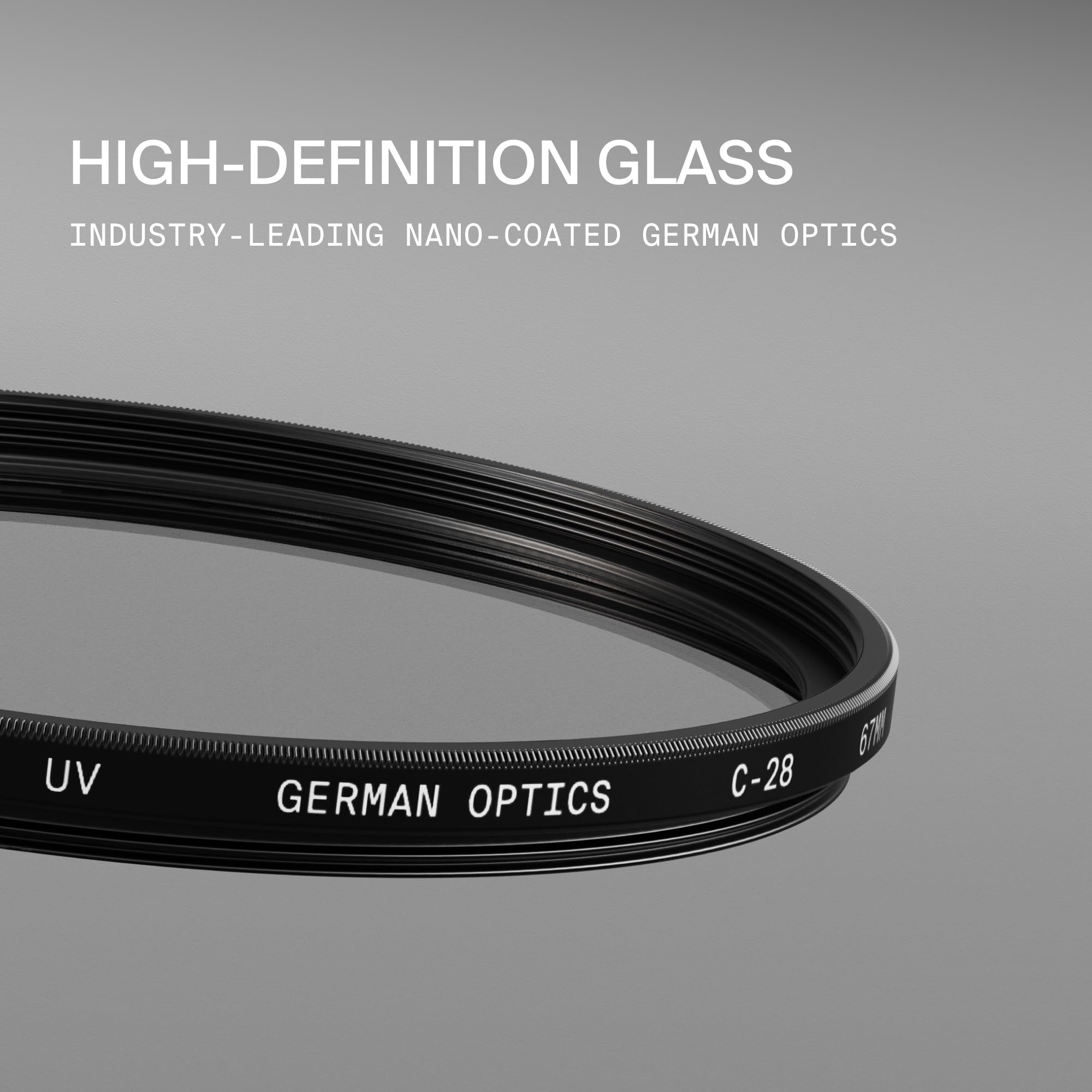 Gobe - Filtre UV pour Objectif 67 mm (Pro)