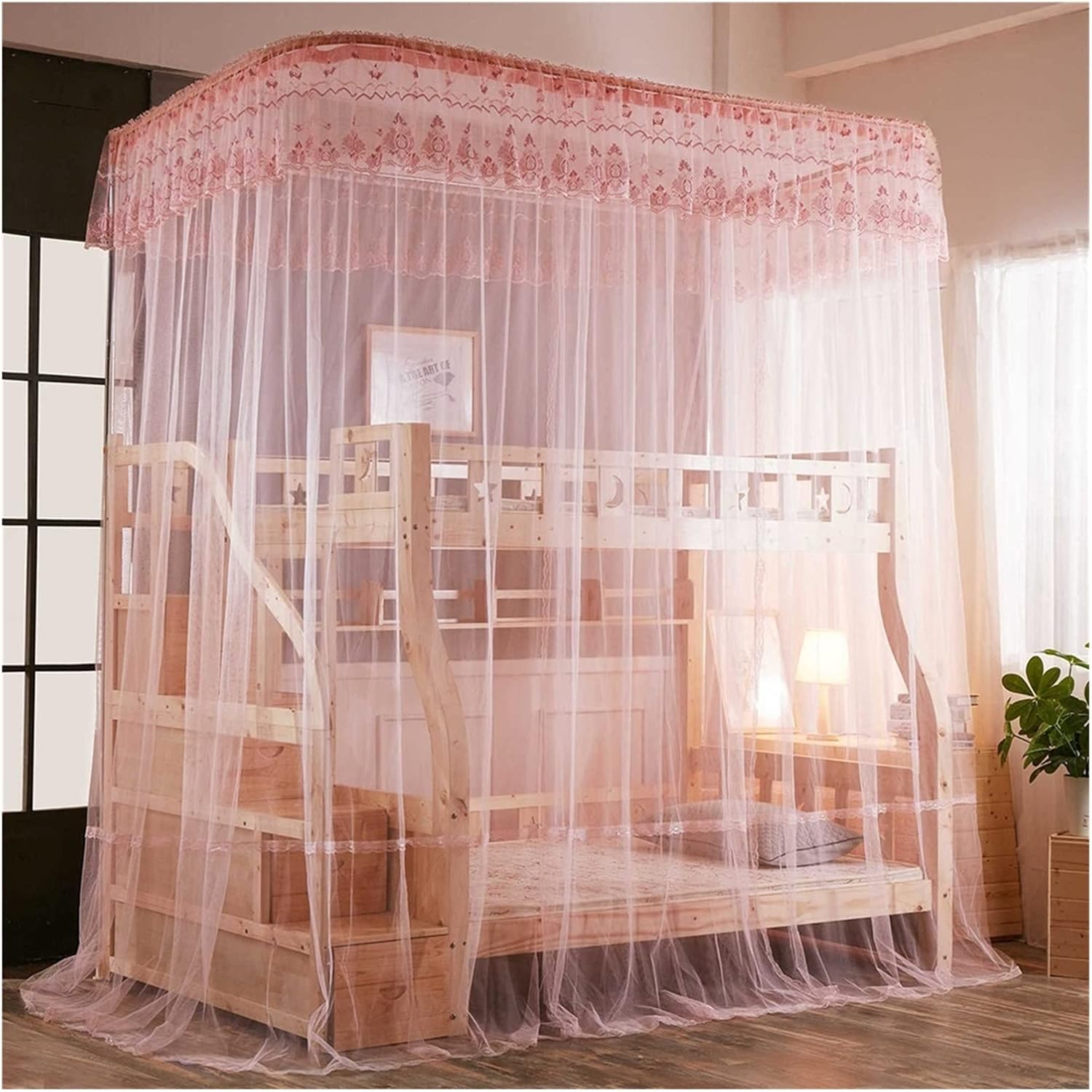 Luxury Mosquito Net Bed Canopy - Large Universal Hanging Netting for Bedroom and Travel Fit for Single to King Size Beds Hammocks Cribs (Jade 1.2 * 2.5cm)