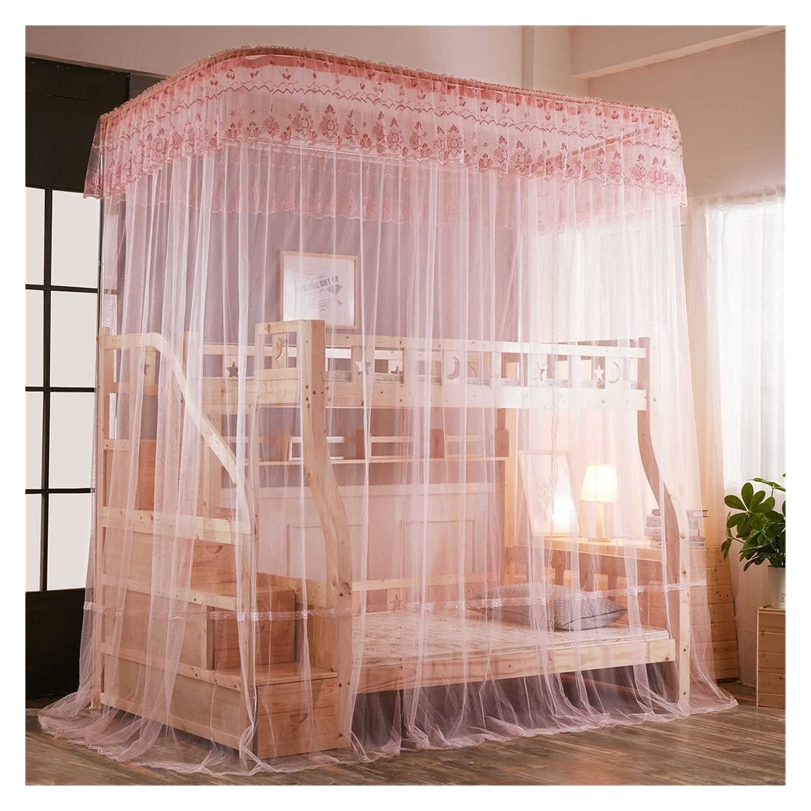 Ciel de lit moustiquaire universel jade contre les moustiques pour lit de bébé à king size