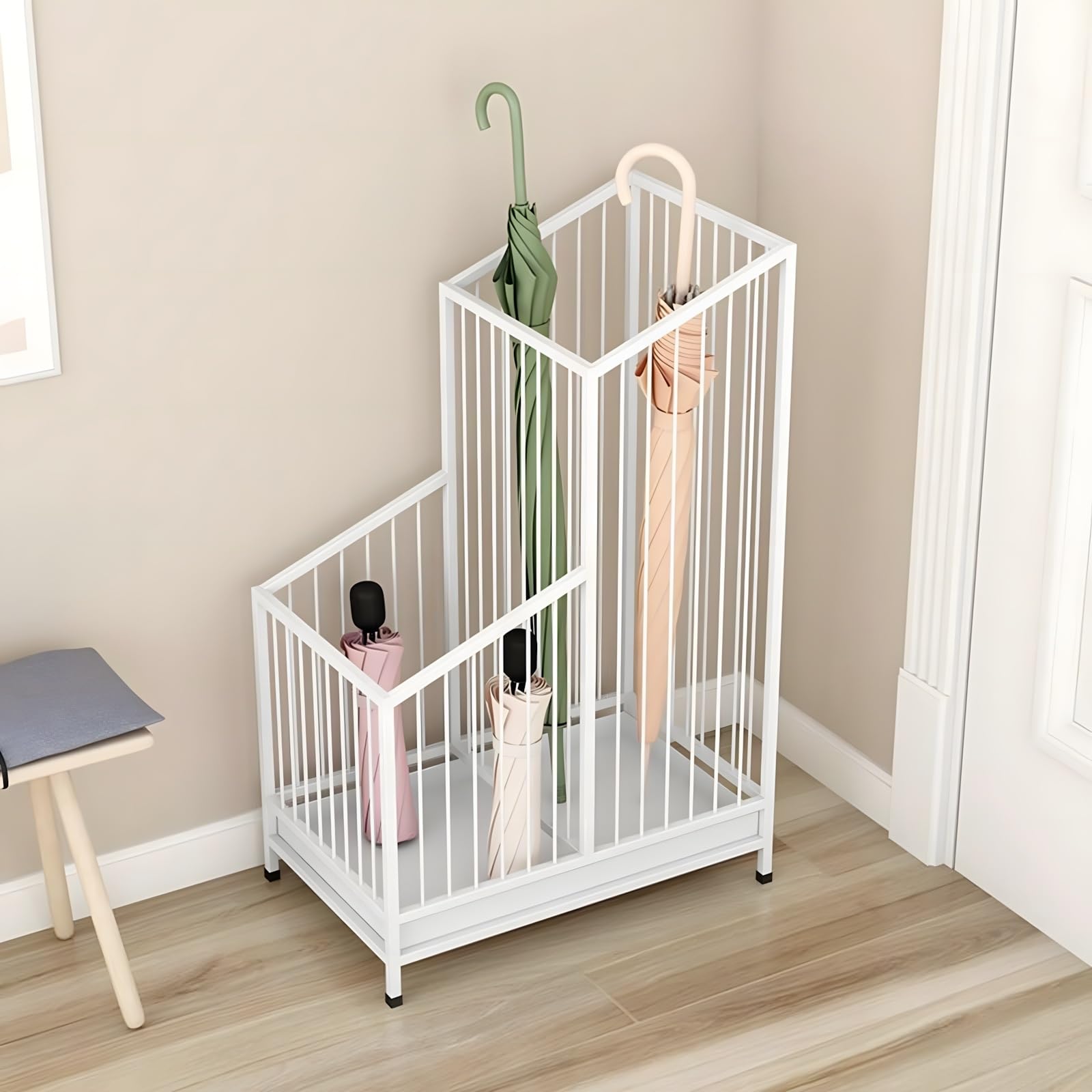 BHFPFZA Stylish Umbrella Stand for Entryway Bedroom Living Room Office & Dining Room – Modern Design SpaceSaving Durable & Functional Umbrella Holder.