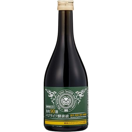 Amazon 美的90選ベジライフ酵素液500ml ベジライフ マルチ酵素