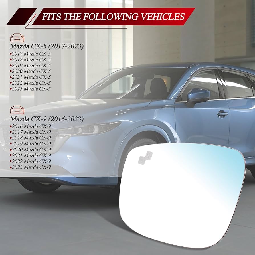 Amazon.com: GrteRokky Driver Side Mirror Glass w/Heated|Blind Spot