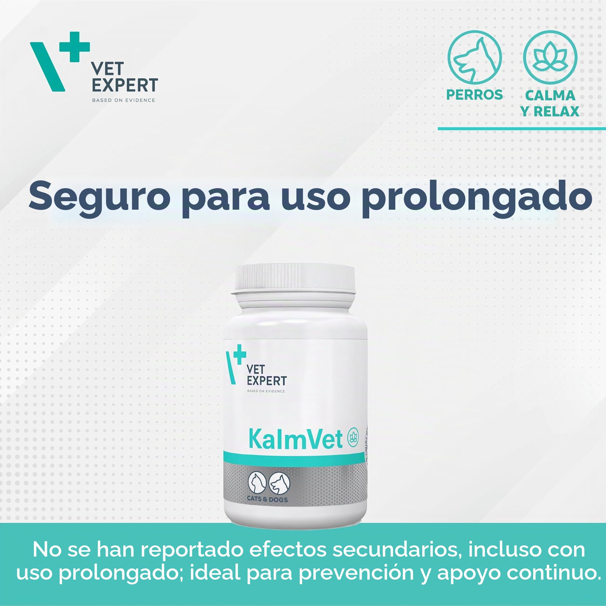 KALMVET 60 Cápsulas TWIST OFF - Alivio del estrés para perros y gatos de VET EXPERT