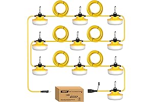 130W 16000LM Construction String Lights