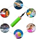AS TOYS100 Pcs Multicolor Balloons with Handheld Balloon Pump | Party Decoration Balloons for Kids Birthday, Baby Shower, Events & Festivals | Balloon Inflator Combo Pack. gallery image
