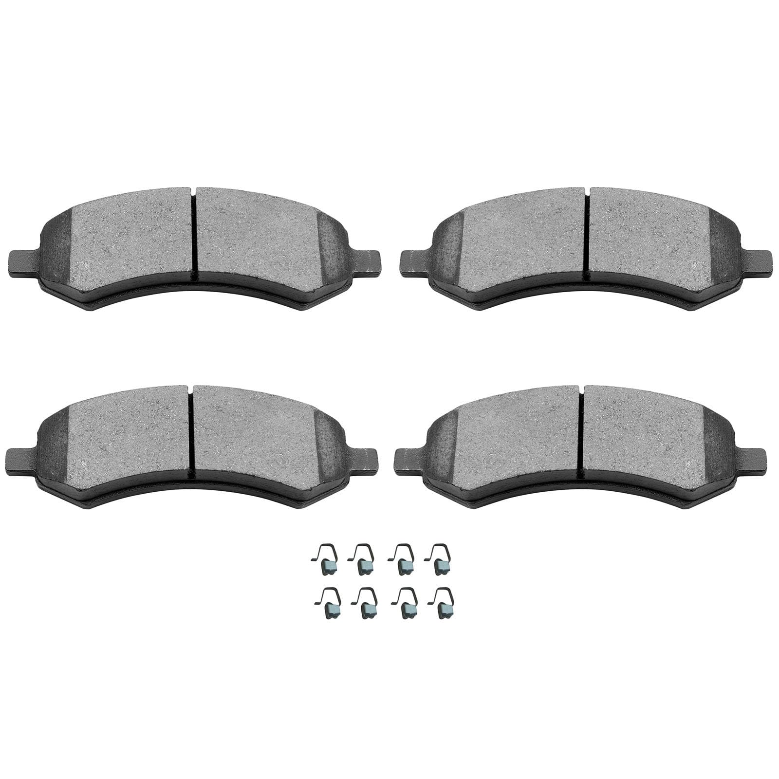 SCITOO D1084 Front Ceramic Brake Pads Sets Fit For Chrysler Aspen,For Dodge Dakota/For Durango/Ram 1500,For Jeep Wrangler,For Mitsubishi Raider,For Ram 1500/Dakota