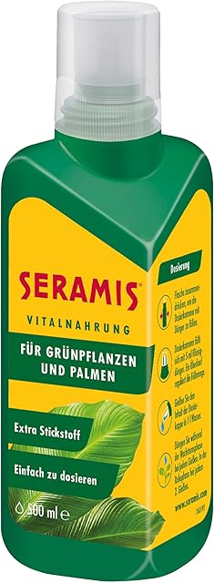 Seramis 4008430000000 Płynny Nawóz do Roślin Zielonych, Żółty/Zielony, 500 ml