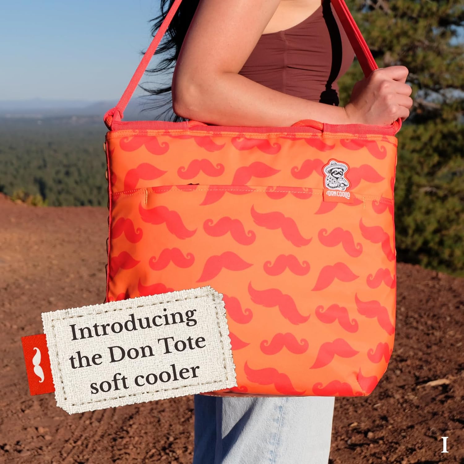 Don Coolio Tote - Insulated Cooler Tote Bag, 24 Can Soft Cooler, 12L Capacity, Leakproof and Waterproof, Collapsible Portable Tote for Beach, Travel, Picnic and Grocery