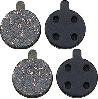 Vista 1 de 2 pares de pastillas de freno semi-metálicas pastillas de freno de disco de freno para scooter eléctrico