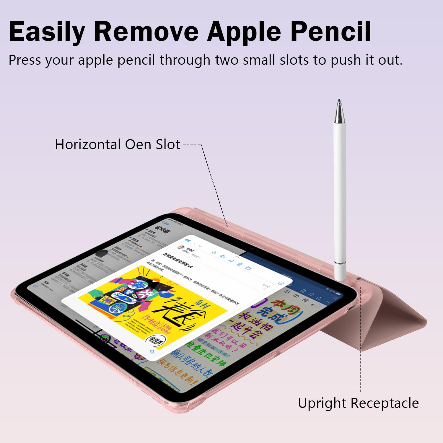 Carino Cherry Sunset per iPad mini 7 A17 Pro Caso per iPad mini 6