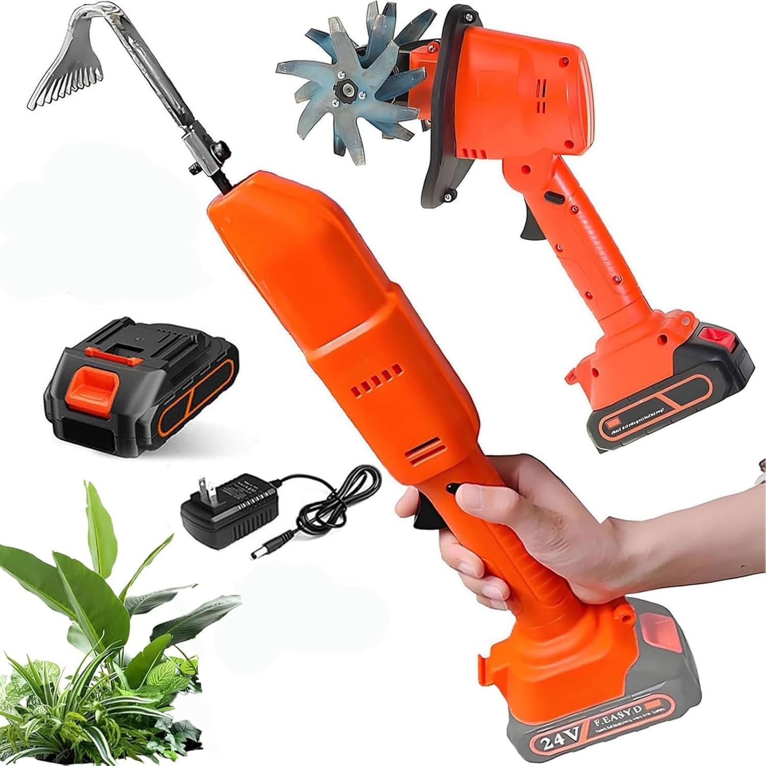 Mini houe à creuser sans fil idéale pour aménager vos parterres de fleurs