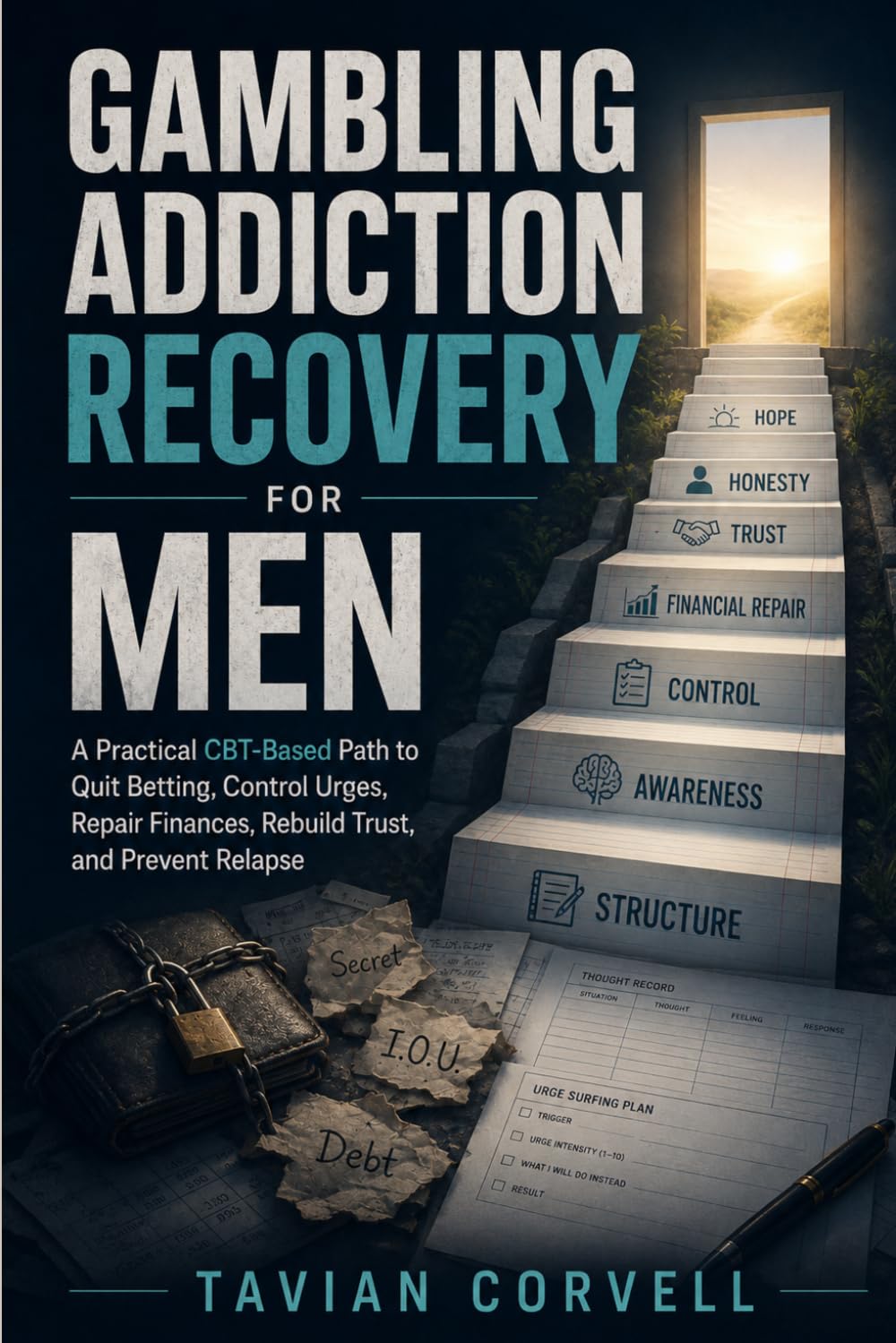 Gambling Addiction Recovery for Men: A Practical CBT-Based Path to Quit Betting, Control Urges, Repair Finances, Rebuild Trust, and Prevent Relapse