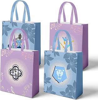 Music Birthday Decorations, Party Decorations,16 Pcs Demon Movie Hunters Theme Party Favor packs,Birthday Party Supplies, Rap, Sing Party, Goodie Treat Candy Gift packs