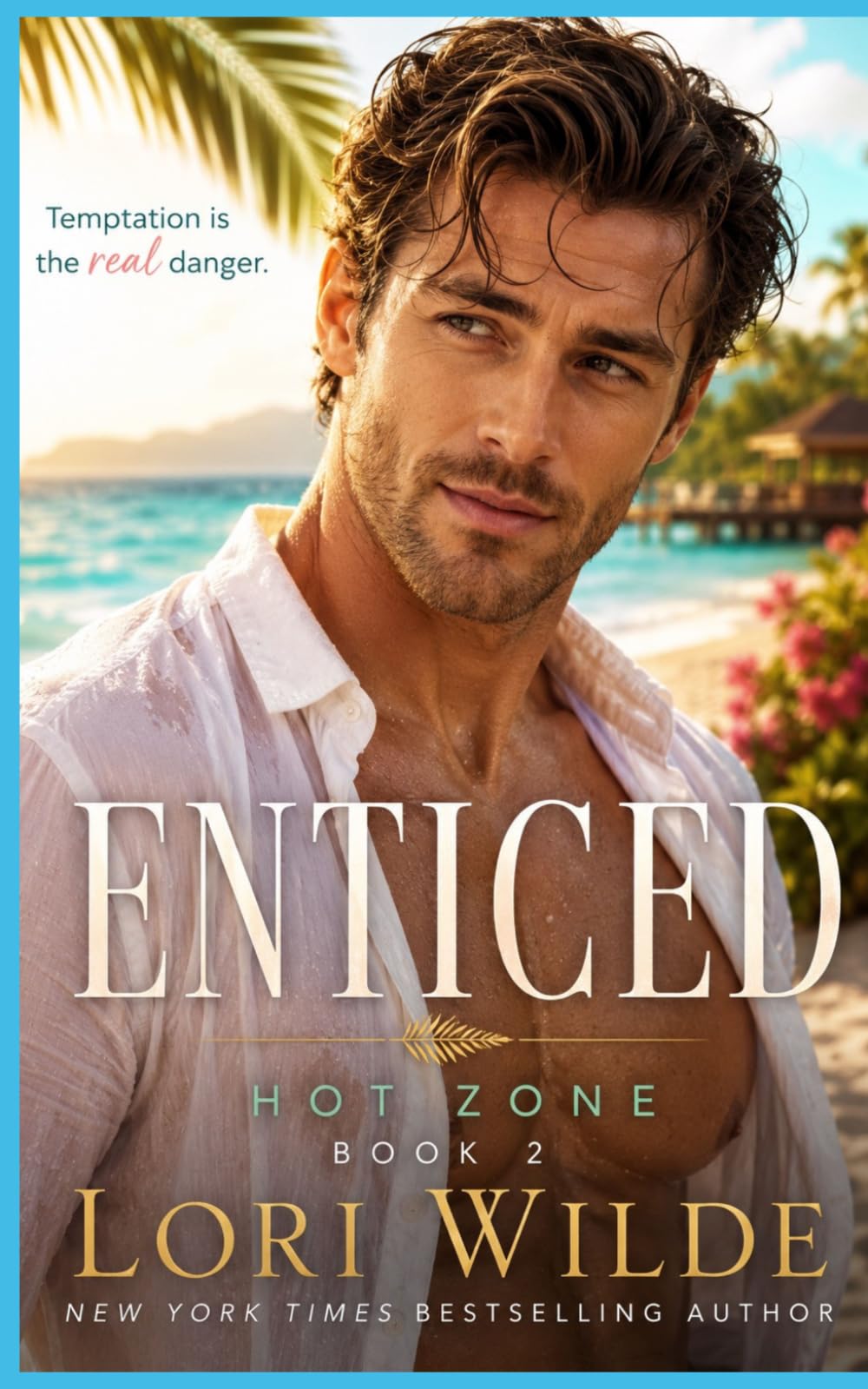 Enticed: An Enemies-to-Lovers/Fake Fiancé/One Bed Romance (Hot Zone)