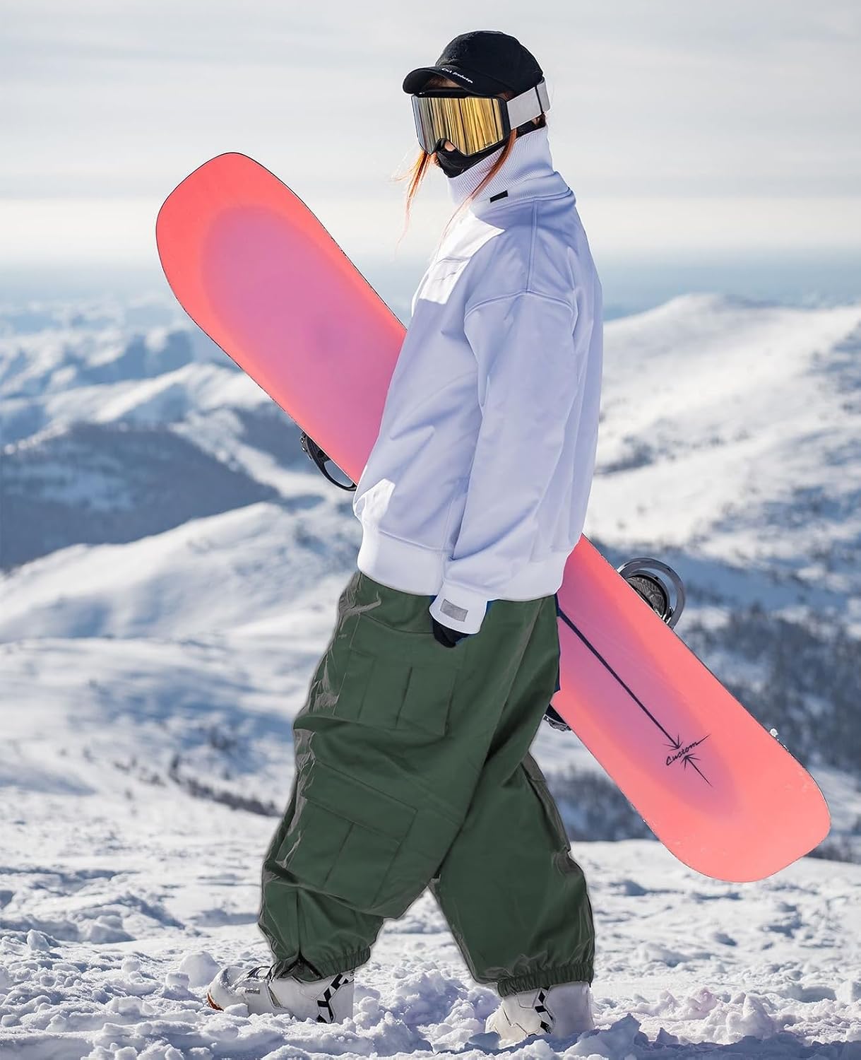 SnowElve] スノーボードウェア パンツ スキーパンツ メンズ レディース 