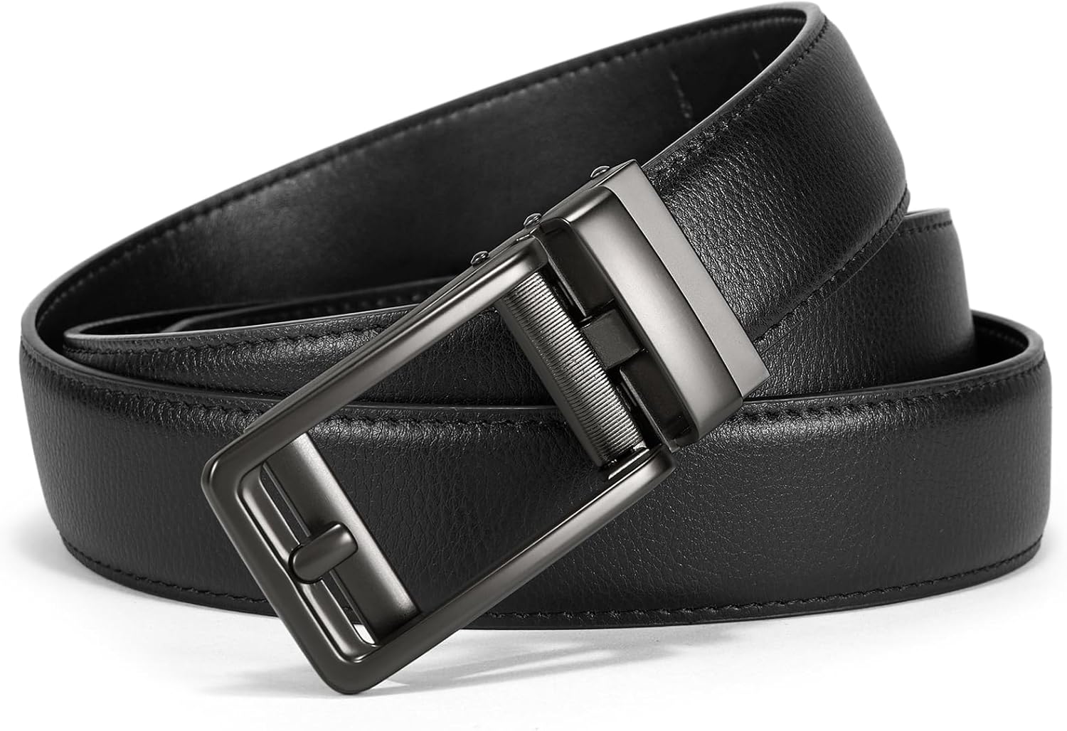 BOSTANTEN Belt Men Leather Reversible Belts for Men 1 3/8" for Casual Golf Dress Pants, Two-in-One Belt Gift - Image 8