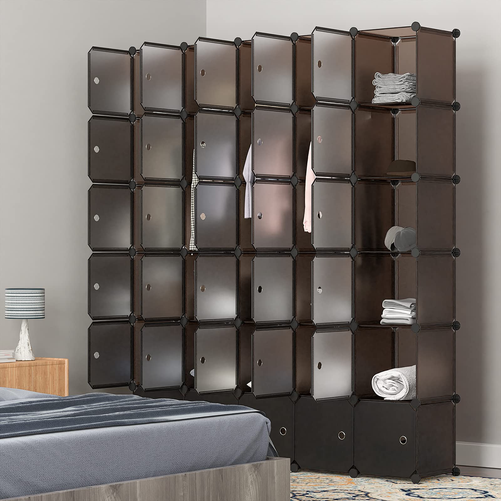 Cube Storage Organizer 30Cube Storage Cubes Portable Wardrobe