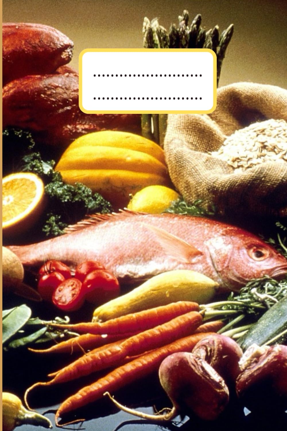 Carnet de notes diététique, nutrition, santé et forme