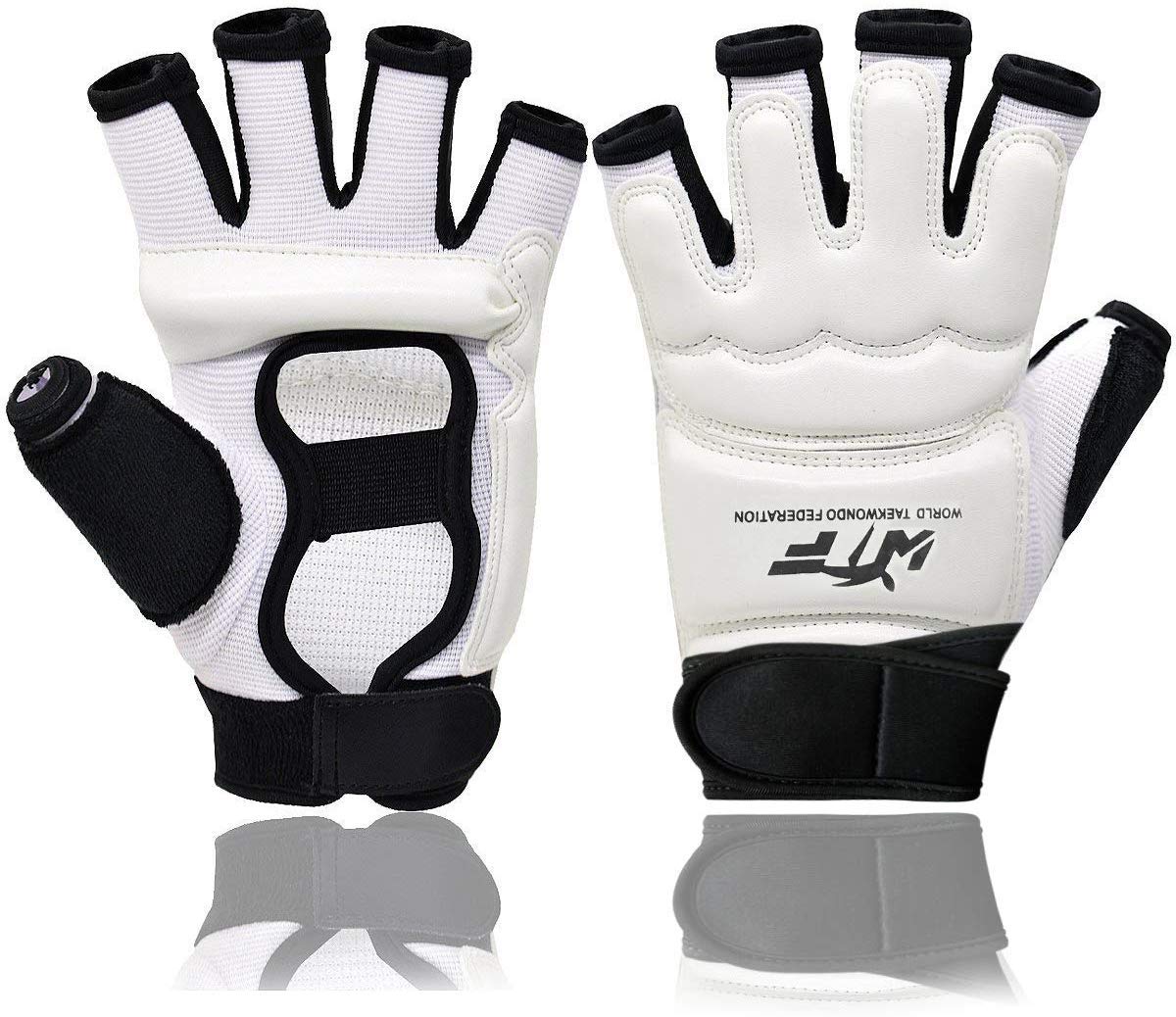 IRIS Kids and Adult PU Half Finger Boxing Muay Thai Gym Taekwondo Karate Gloves Padded Hand Protector, XL (B08538TZ1H) Amazon Price History, Amazon Price Tracker