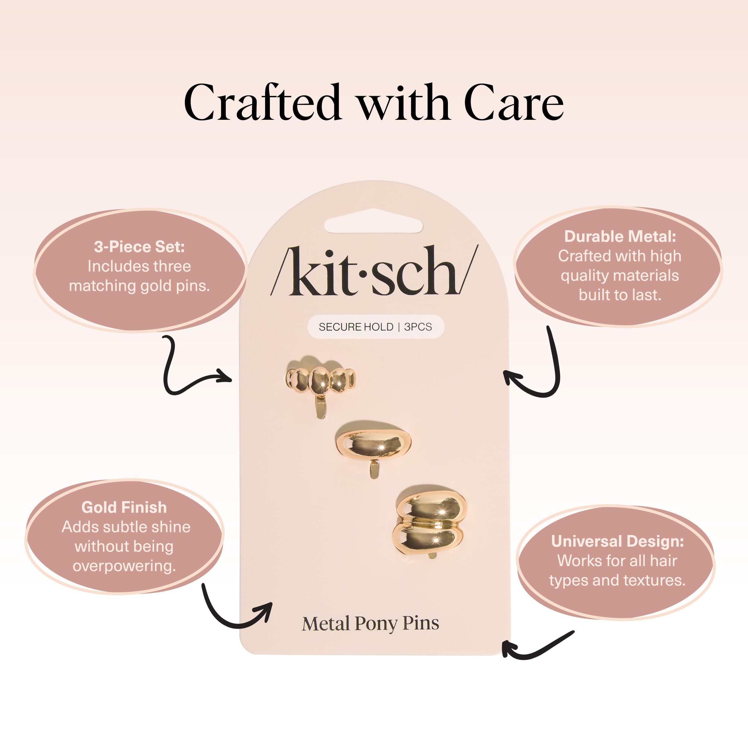 Amazon.com : Kitsch Gold Hair Jewelry for Braids 
