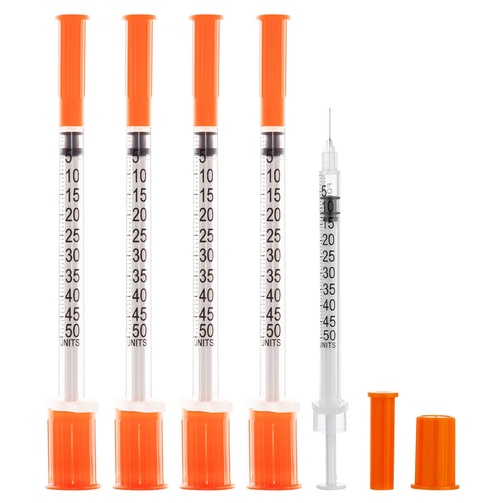 1ml/cc 31G Syringe 5/16" (8mm) Needle, Disposable Individual Package — Amazon image 9