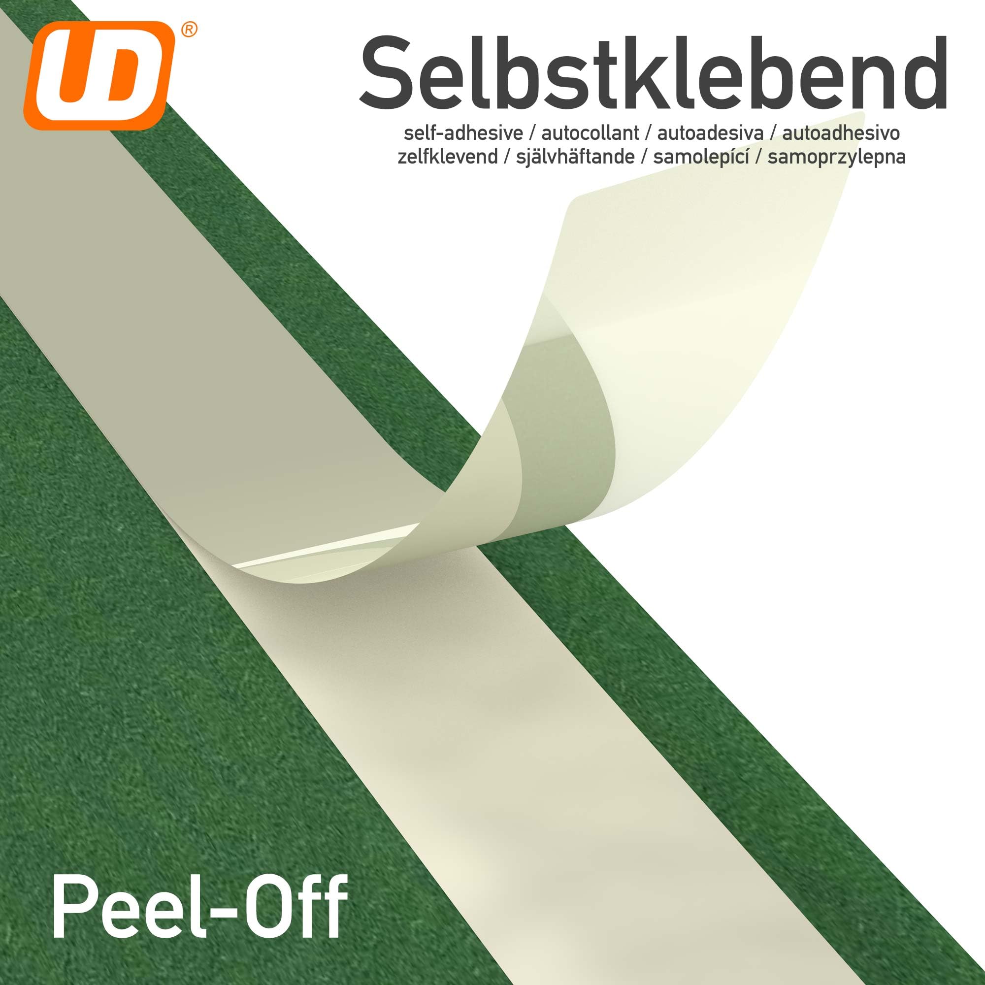 250 Briefumschläge, Grün, Dunkelgrün, Waldgrün, DIN lang = 220 x 110 mm, Abziehstreifen, mit Abziehstreifen