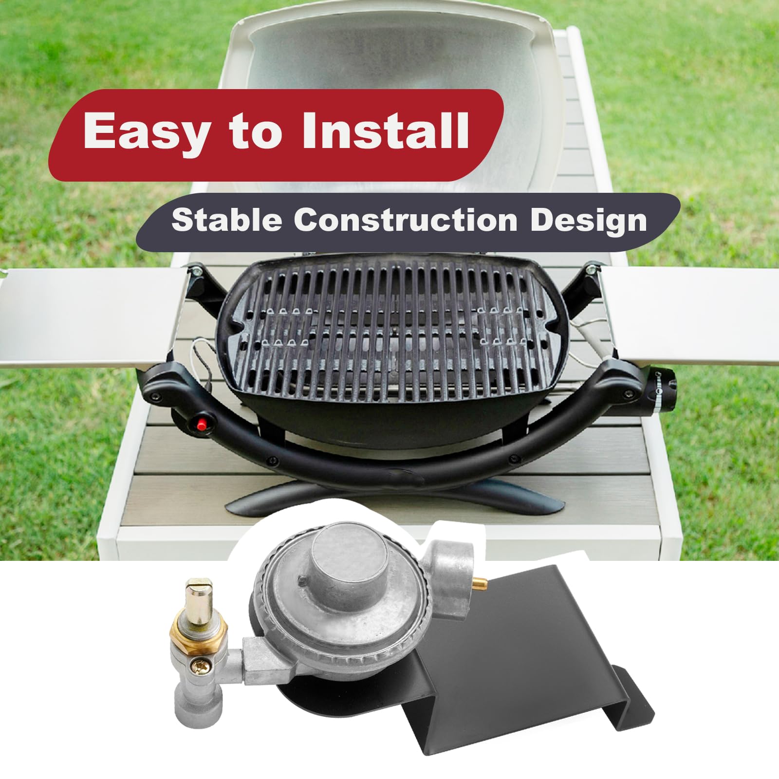 Ersatz Gitterventilregler-Montage für Weber Q1000 Q1200 Serie Grills