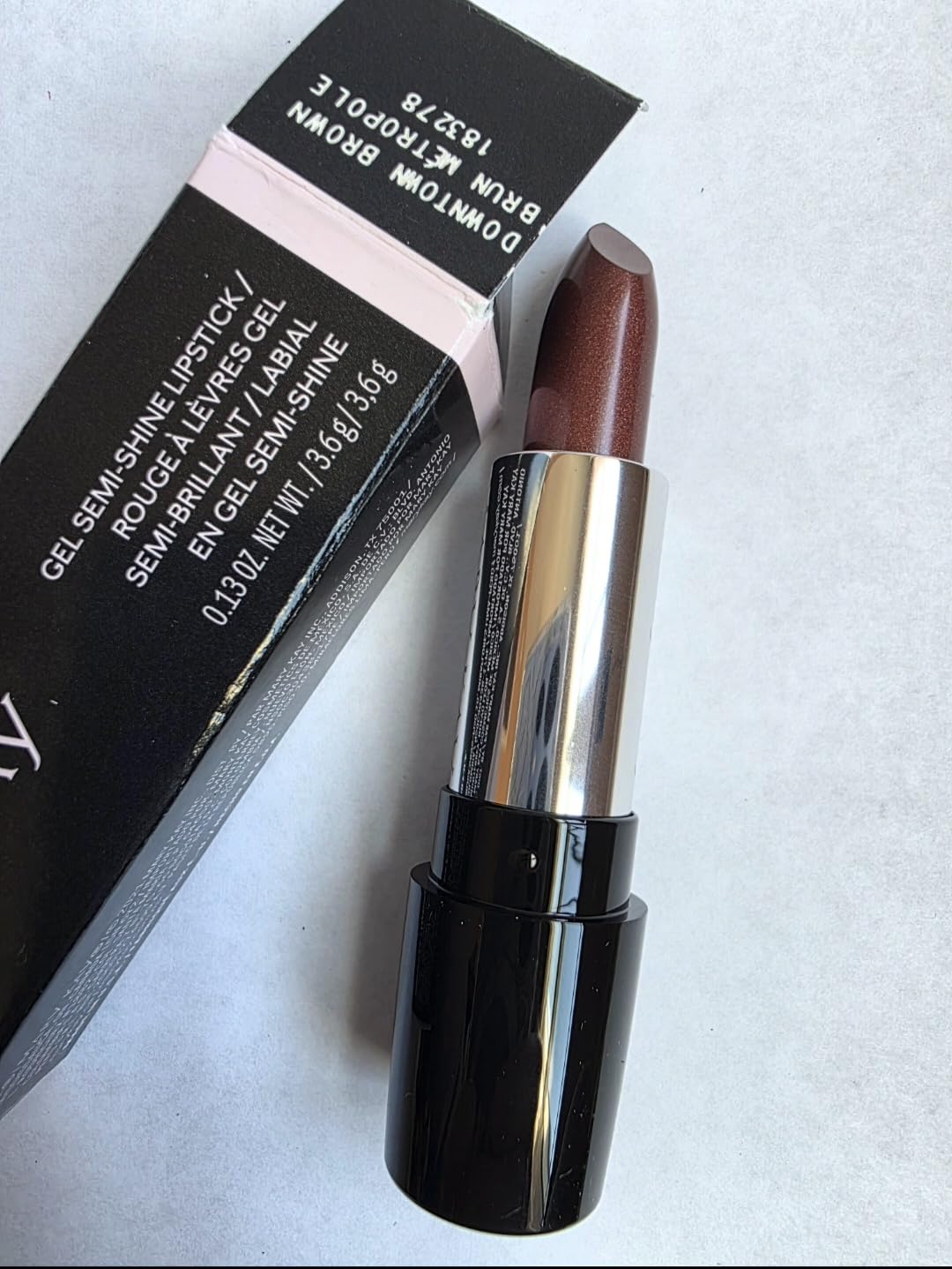 Gel Semi-Shine Lipstick MK 0.13 oz. (DOWNTOWN BROWN)
