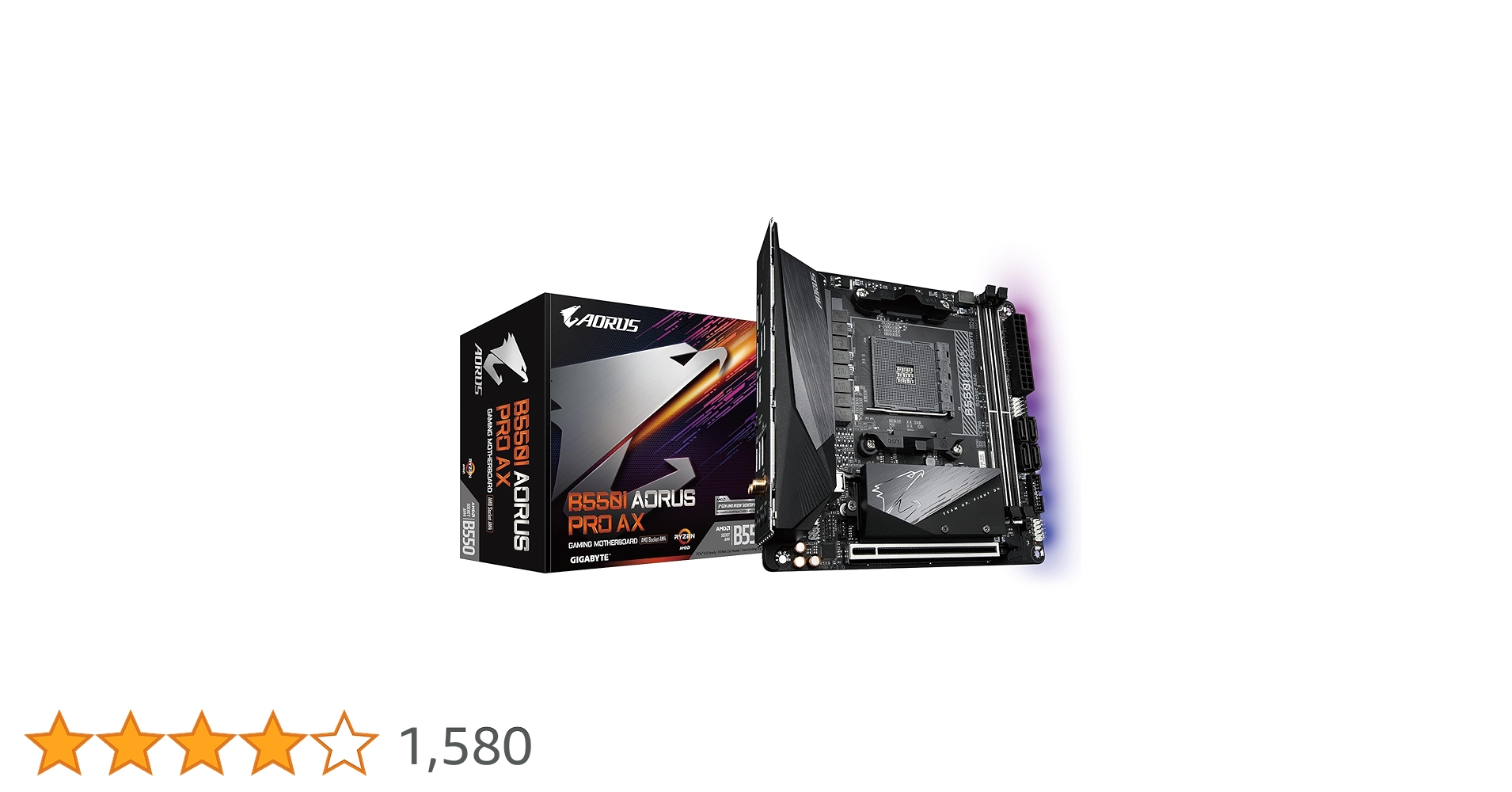 Amazon | GIGABYTE B550I AORUS PRO AX Rev.1.xマザーボード MiniITX Amazon | GIGABYTE B550I AORUS PRO AX Rev.1.xマザーボード MiniITX