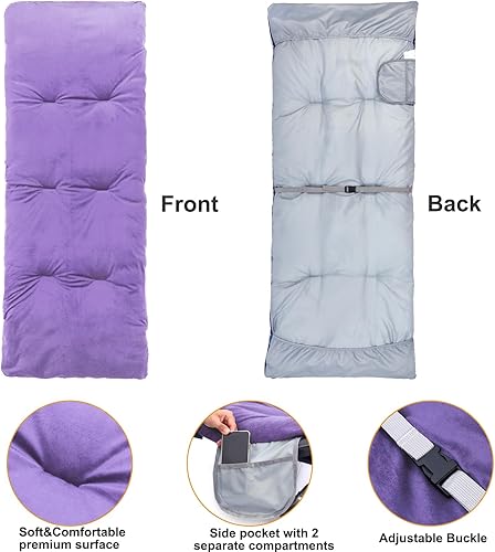 Miniatura 2 de Folding Camping Cot Pad - Portable & Comfortable Outdoor Sleeping Mat with Elastic Strap, Lightweight Waterproof Bottom Mattress Pad