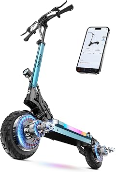 ECOROAD ES6DUAL Adults Electric Scooter,1000W*2 Dual Brushless Motor