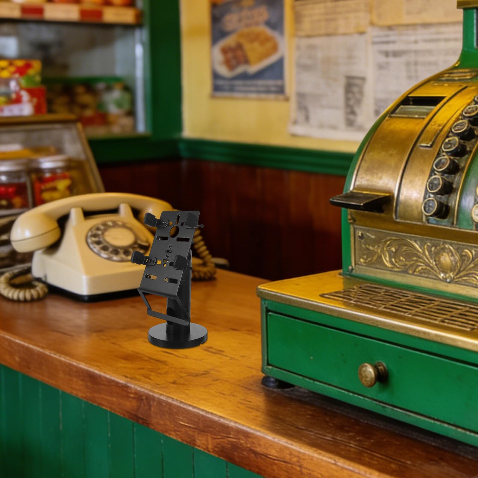 Supporto Per Terminale Pos Da Tavolo Girevole Supporto Per Lettore Di Carte Pos Girevole