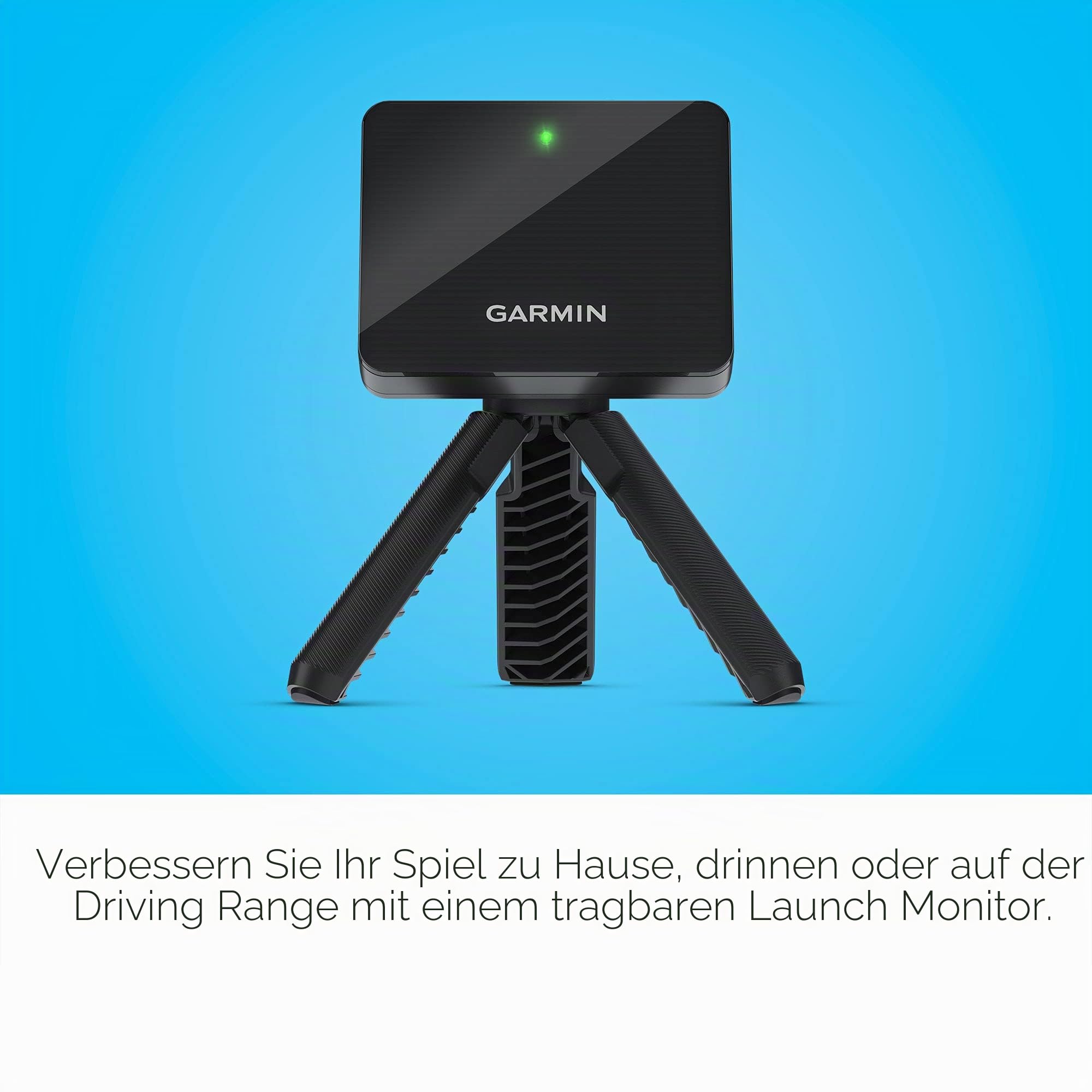 Garmin Approach R10, tragbarer Golfstartmonitor, nehmen Sie Ihr Spiel nach Hause, drinnen oder auf die Driving Range, bis zu 10 Stunden Akkulaufzeit