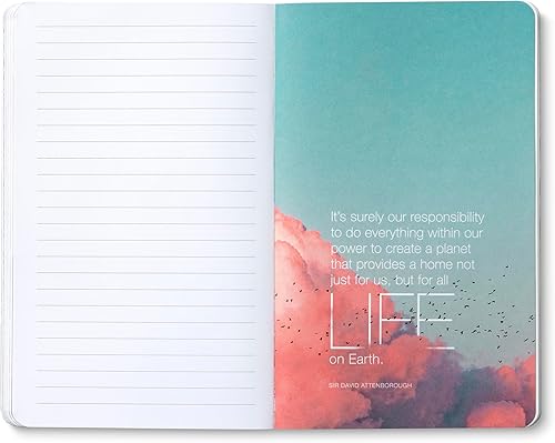 Miniatura 7 de Compendium Diario de tapa blanda el mundo es grandioso, terriblemente grande y asombrosamente hermoso. - Un diario Write Now con 128 páginas