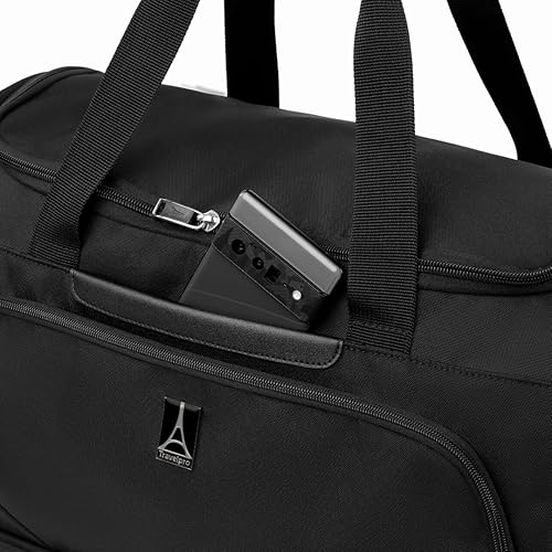 Vista 23 de Travelpro Maxlite 5 - Bolsa de viaje ligera para viajes nocturnos, con compartimento inferior caído, bolsa de viaje Verde pizarra