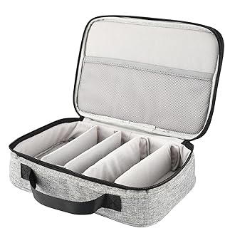 サングラス トラベル ケース - メガネ オーガナイザー ケース、ポータブル スロット サングラス ケース |軽量コンパクトサイズの複数ペアサングラスケース、複数ペアのマルチサングラス用メガネホルダーホームディスプレイ