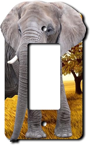 Miniatura 7 de Elefante decorativo acrílico cubierta eléctrica - Interruptor de luz individual
