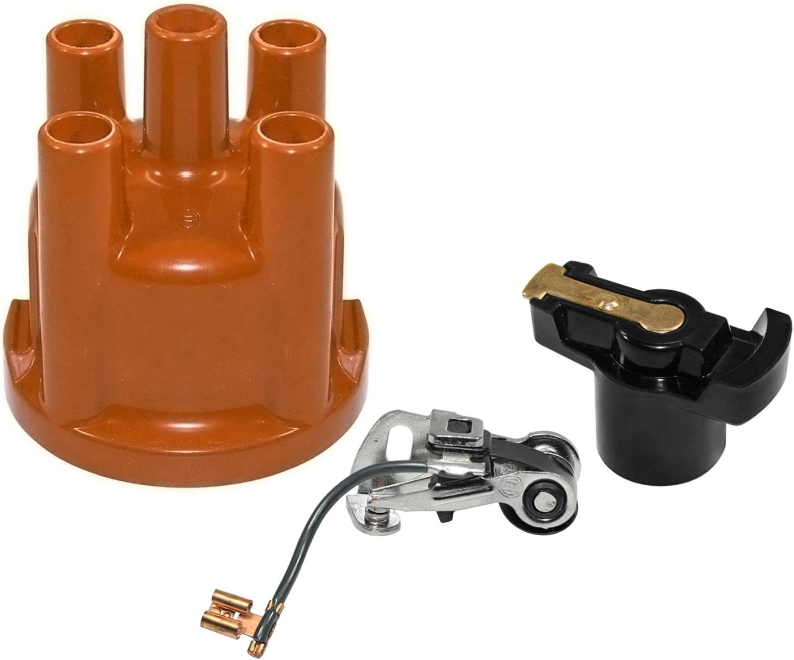 AC905585 Distributor Cap (Points and Rotor Kit for VW 009 Distributors; VW Beetle)