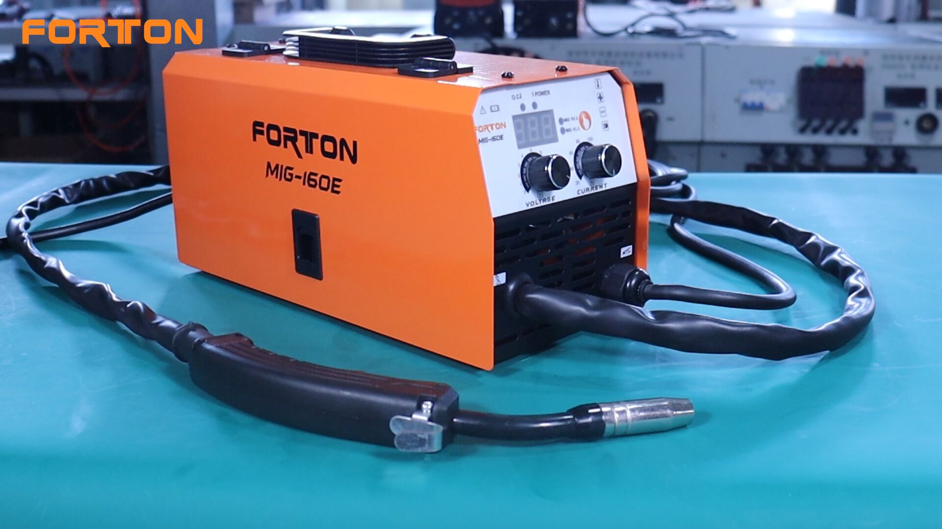 Watch FORTON MIG Welder,Portable Gasless MIG160E IGBT Welder on 