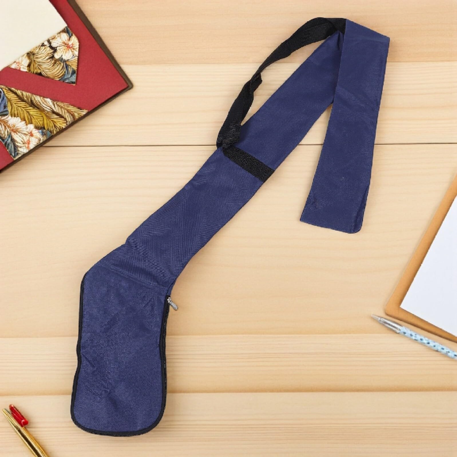VICASKY Borsa Porta Mazza da Hockey su Ghiaccio in Poliestere, Borsa Compatta e Resistente Tracolla Imbottita, Custodia Multi-stick per Trasporto Attrezzatura Outdoor e Indoor