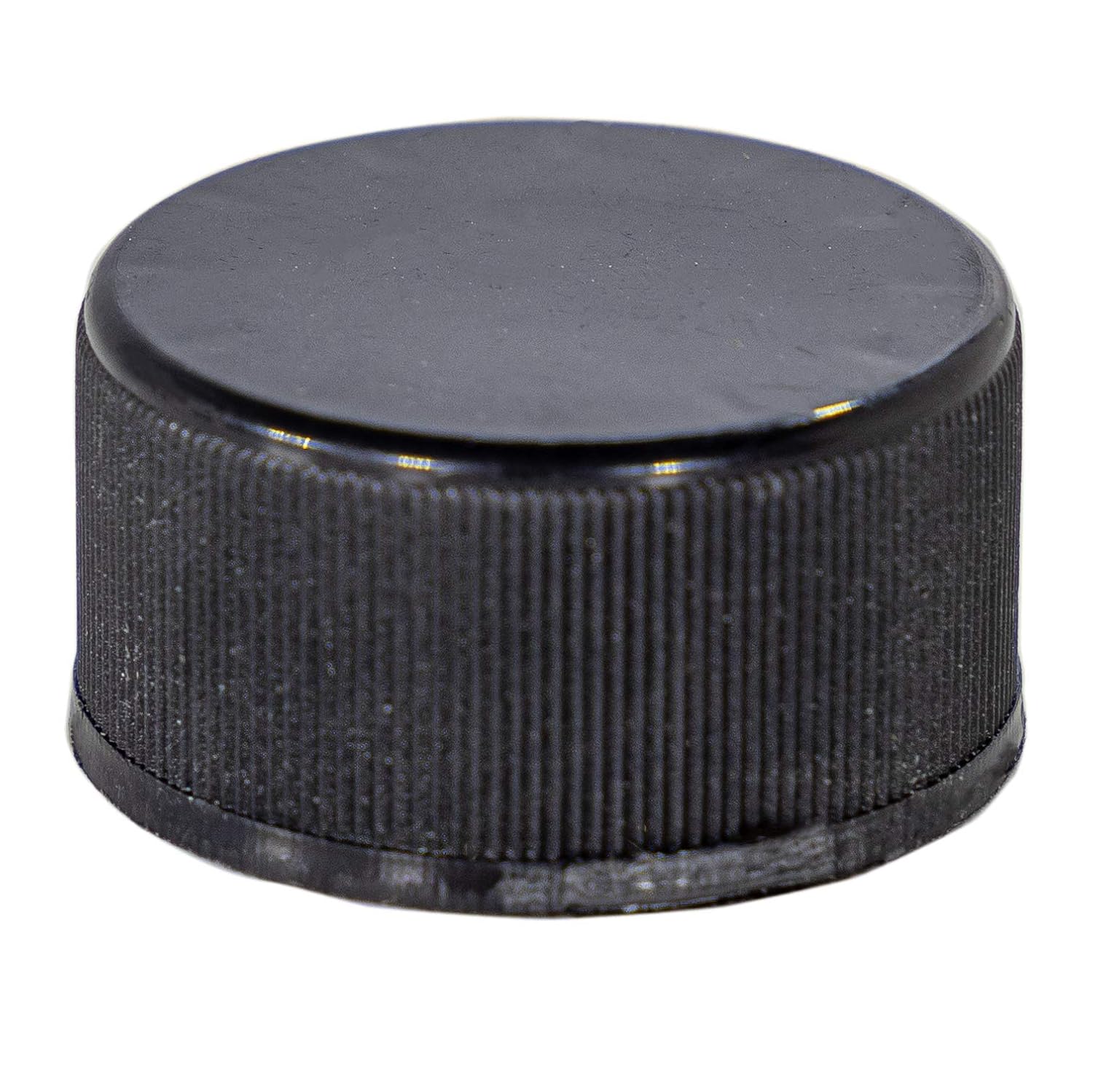 5ml Round Glass Jar Containers With Black Child Resistant Lids (CP) | Low Profile, Airtight, Twist-on Lid | Concentrate Cosmetics Jars for Oils, Cosmetics, Wax, Balm - RVTUS (12 Pack)