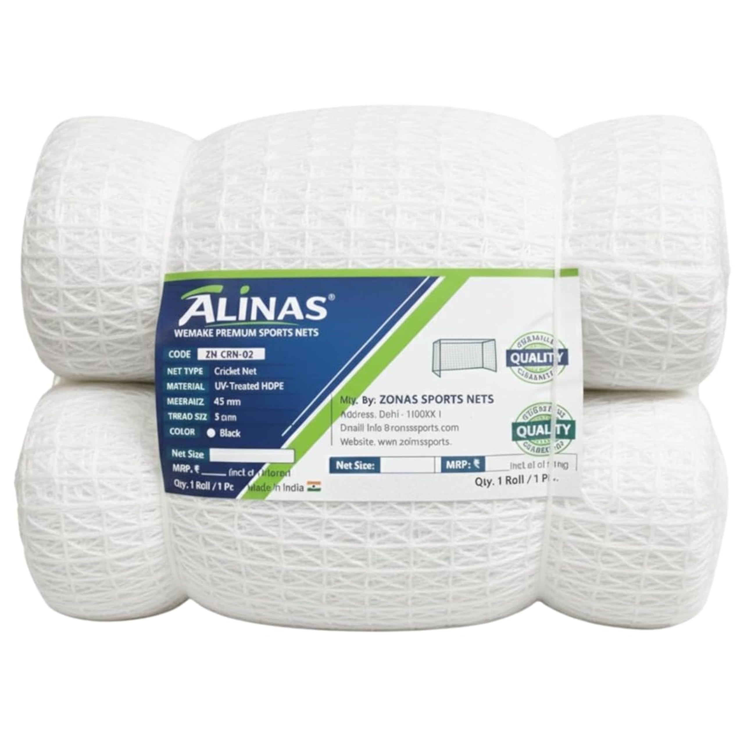 Anti-Bird Pigeon Net for Balcony – Heavy-Duty Safety Net for Windows, Terraces & Open Areas | Strong Durable Bird Control Protection Mesh (White, 15Ft X 30Ft)