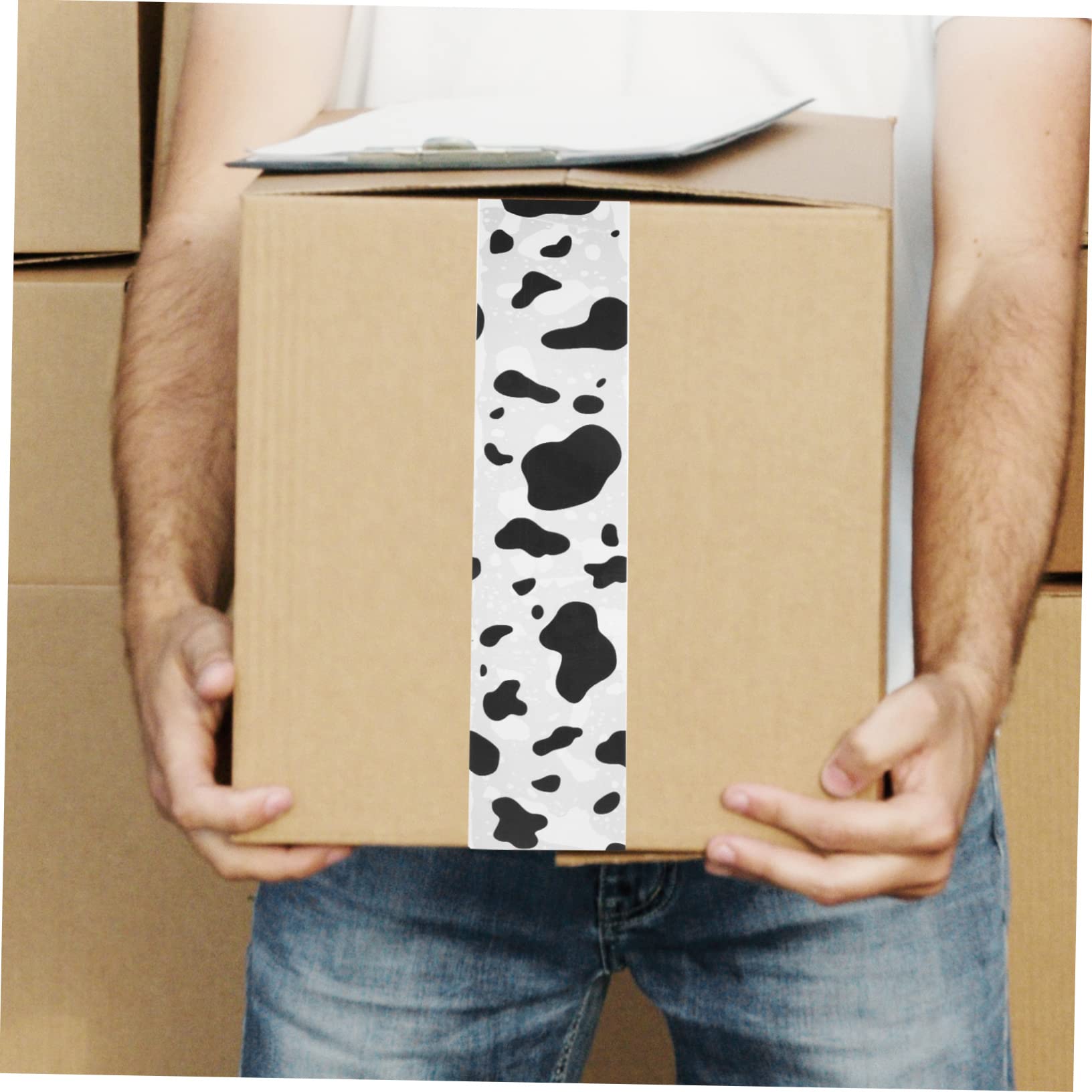 Gadpiparty 5 Cinta Adhesiva de Embalaje con Diseño de Cinta de Sellado para Cajas Decoración Diy y Envíos para Oficinas y Resistente y de Aplicar