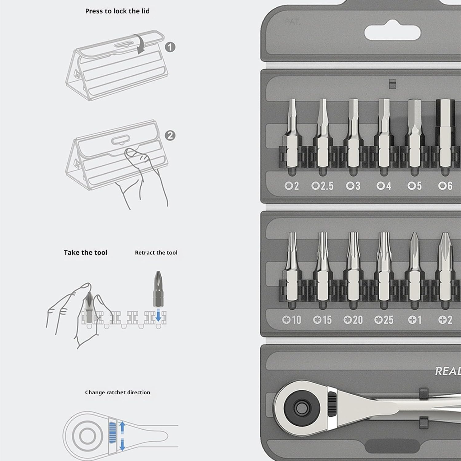 15 in 1 Ratchets Tool Set Bicycls Ratchets Wrench for Bicycles Maintenance High Strength Steel Cycling Repair Multifunction Bicycles Repair